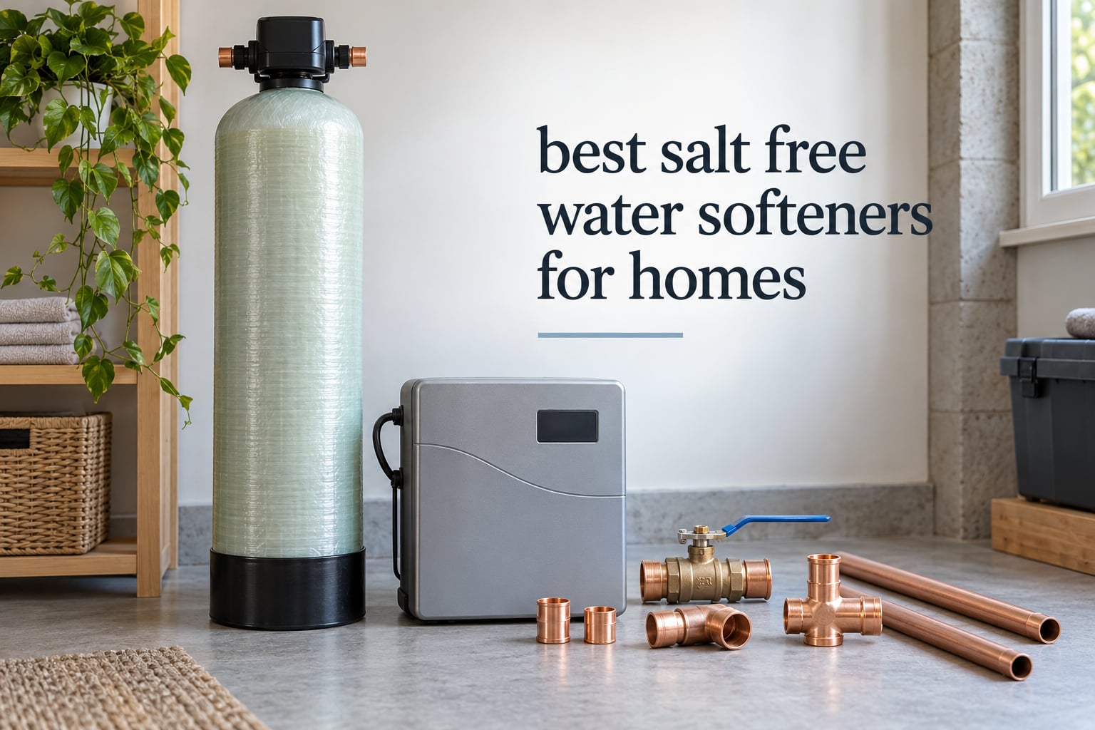 best salt free water softeners for homes