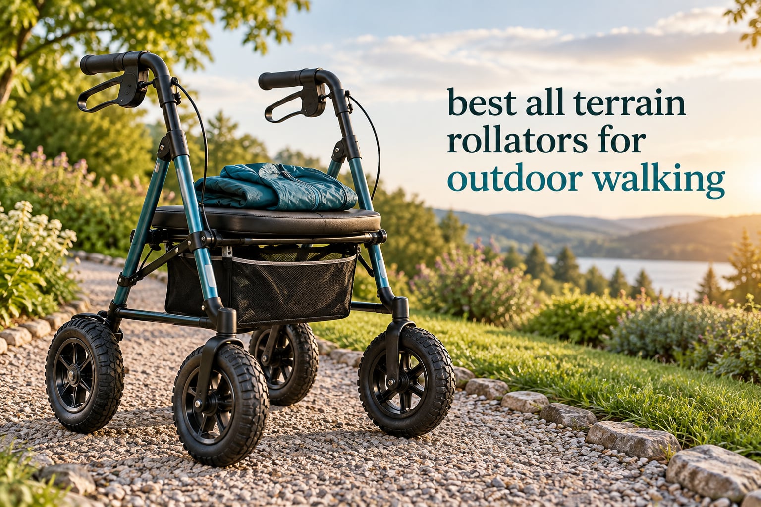 best all terrain rollators for outdoor walking