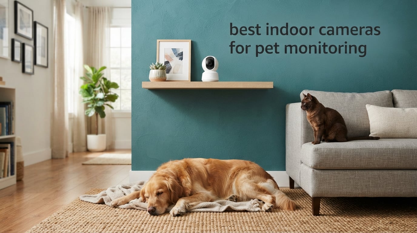 best indoor cameras for pet monitoring