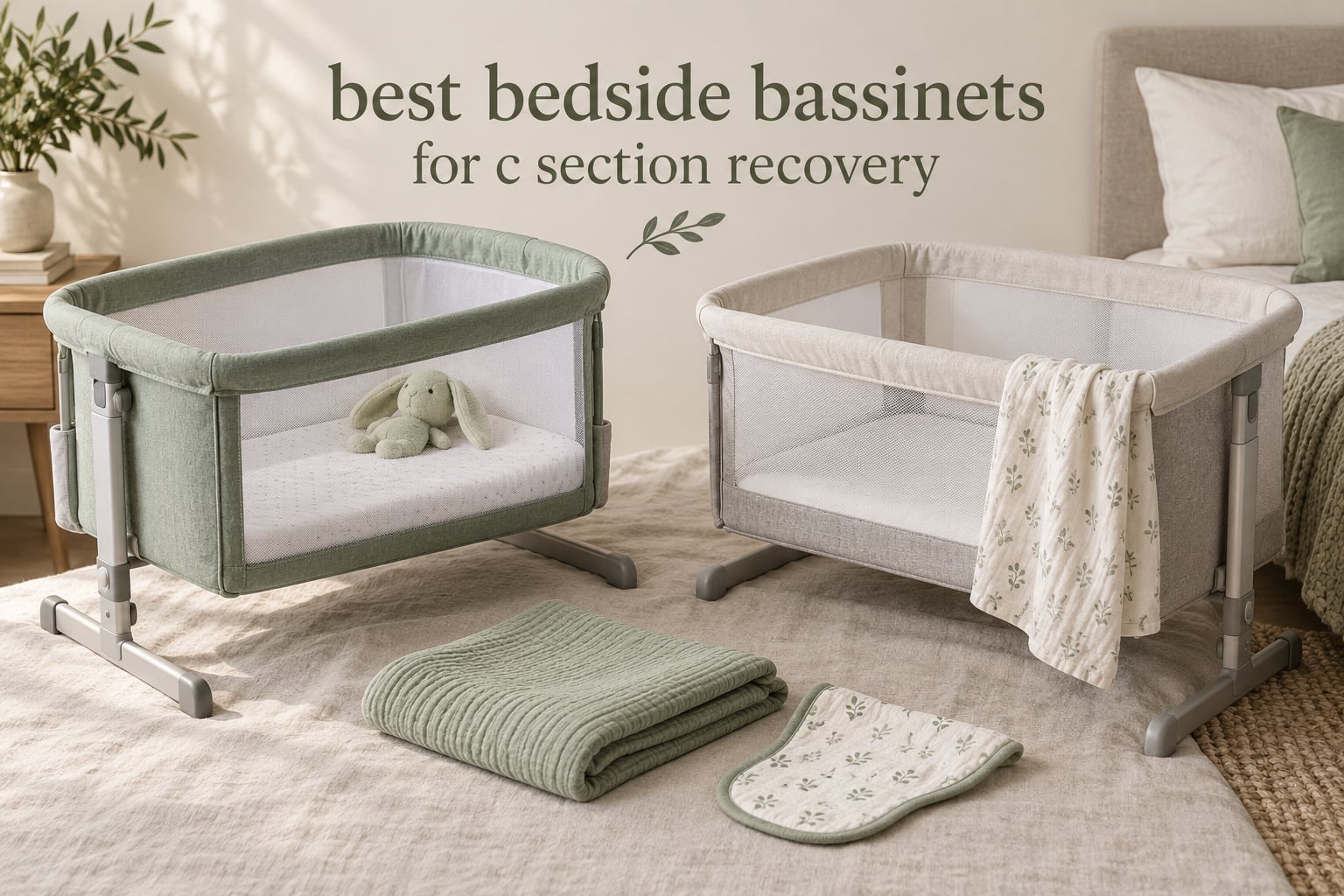 best bedside bassinets for c section recovery