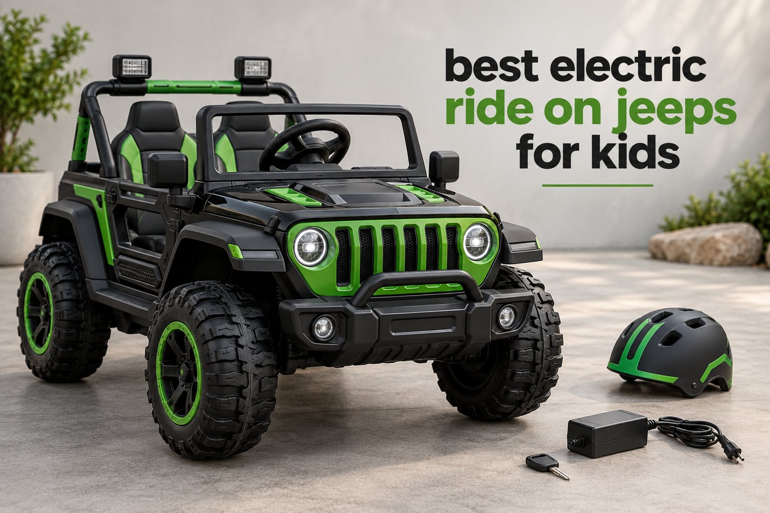 best electric ride on jeeps for kids