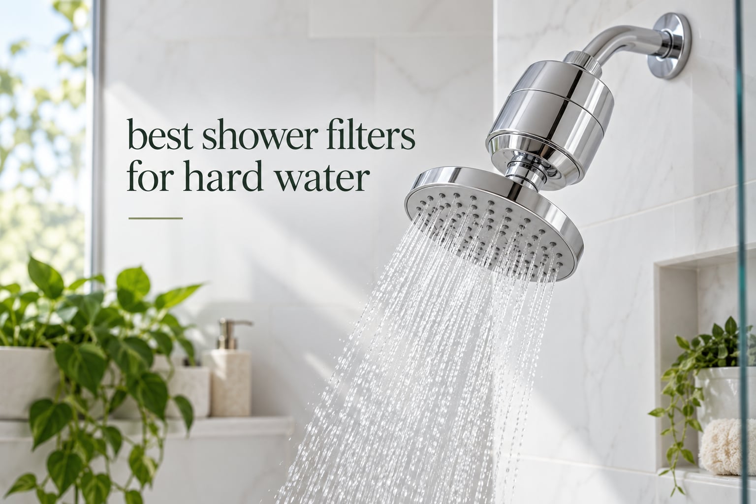 best shower filters for hard water