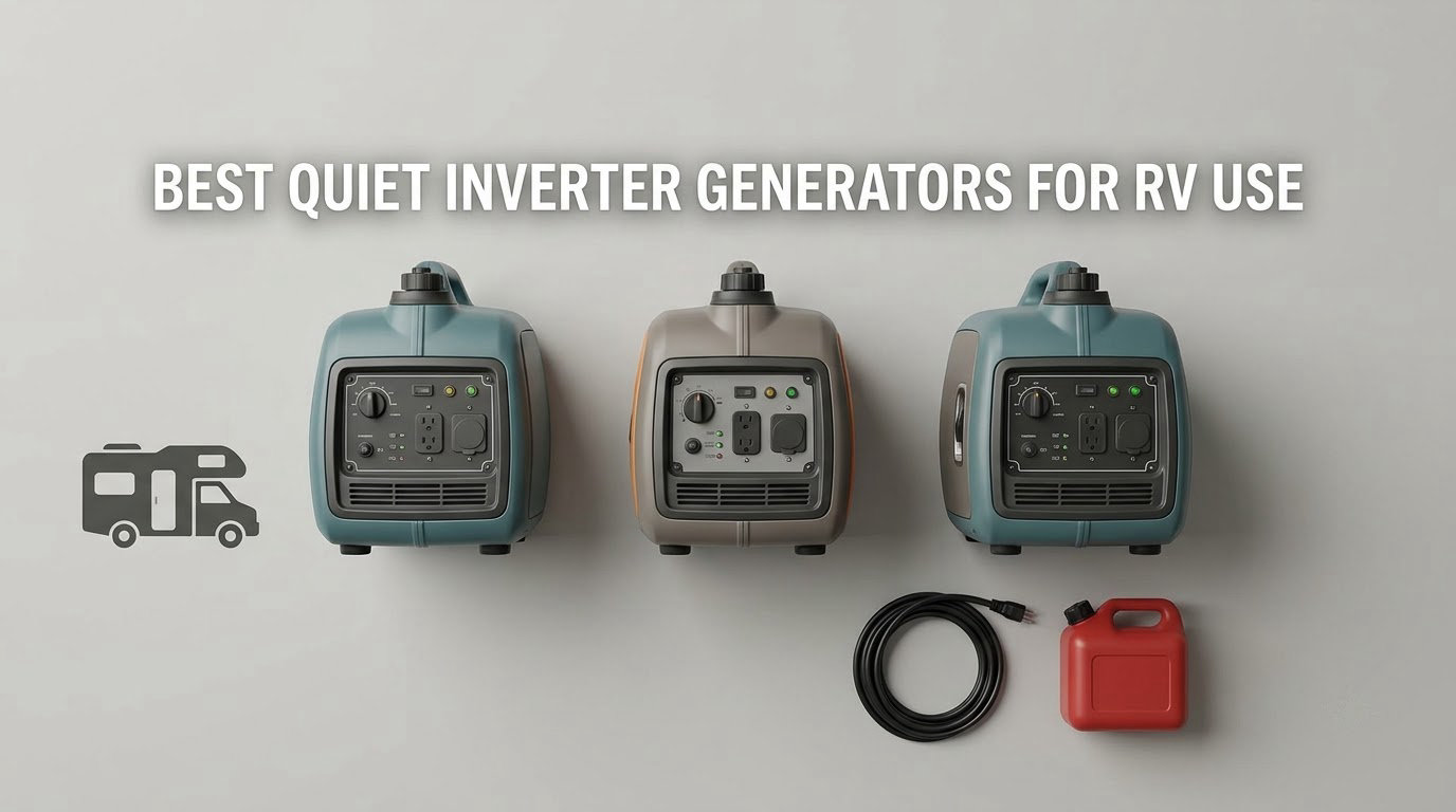 best quiet inverter generators for rv use