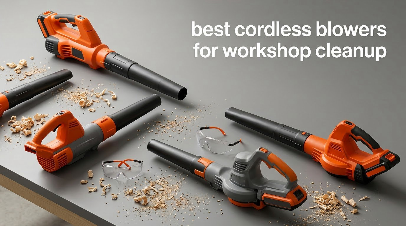 best cordless blowers for workshop cleanup