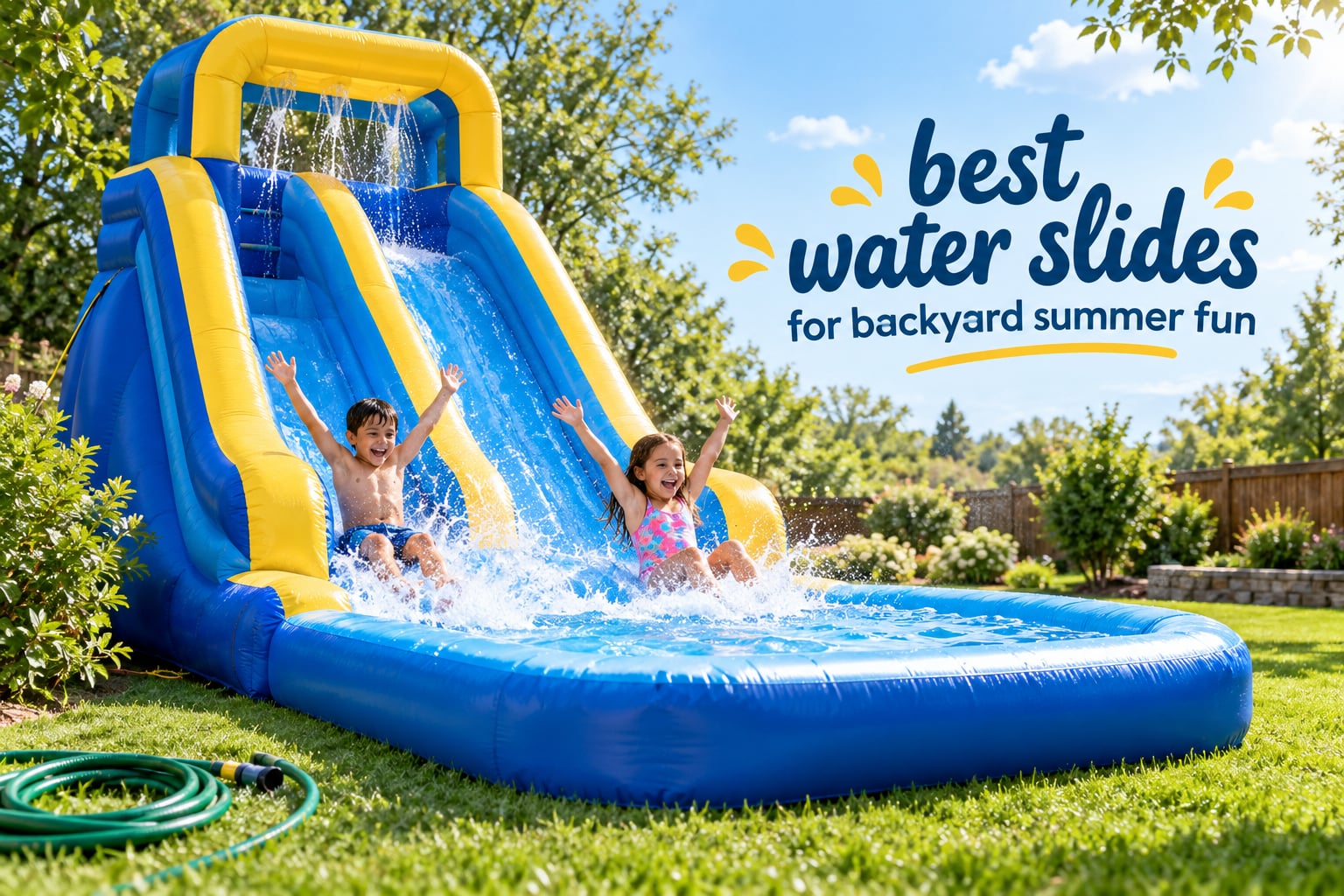 best water slides for backyard summer fun